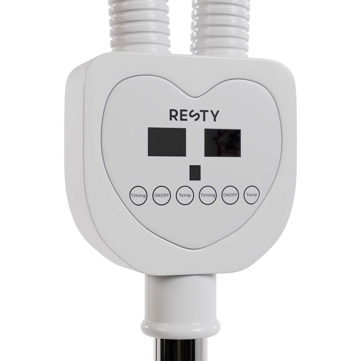 Control box of the Resty 550W double-head infrared heat lamp with two displays